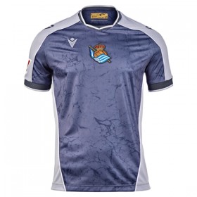 Virallinen pelipaita Real Sociedad Vieras 2025-26 Lyhythihainen - Miesten
